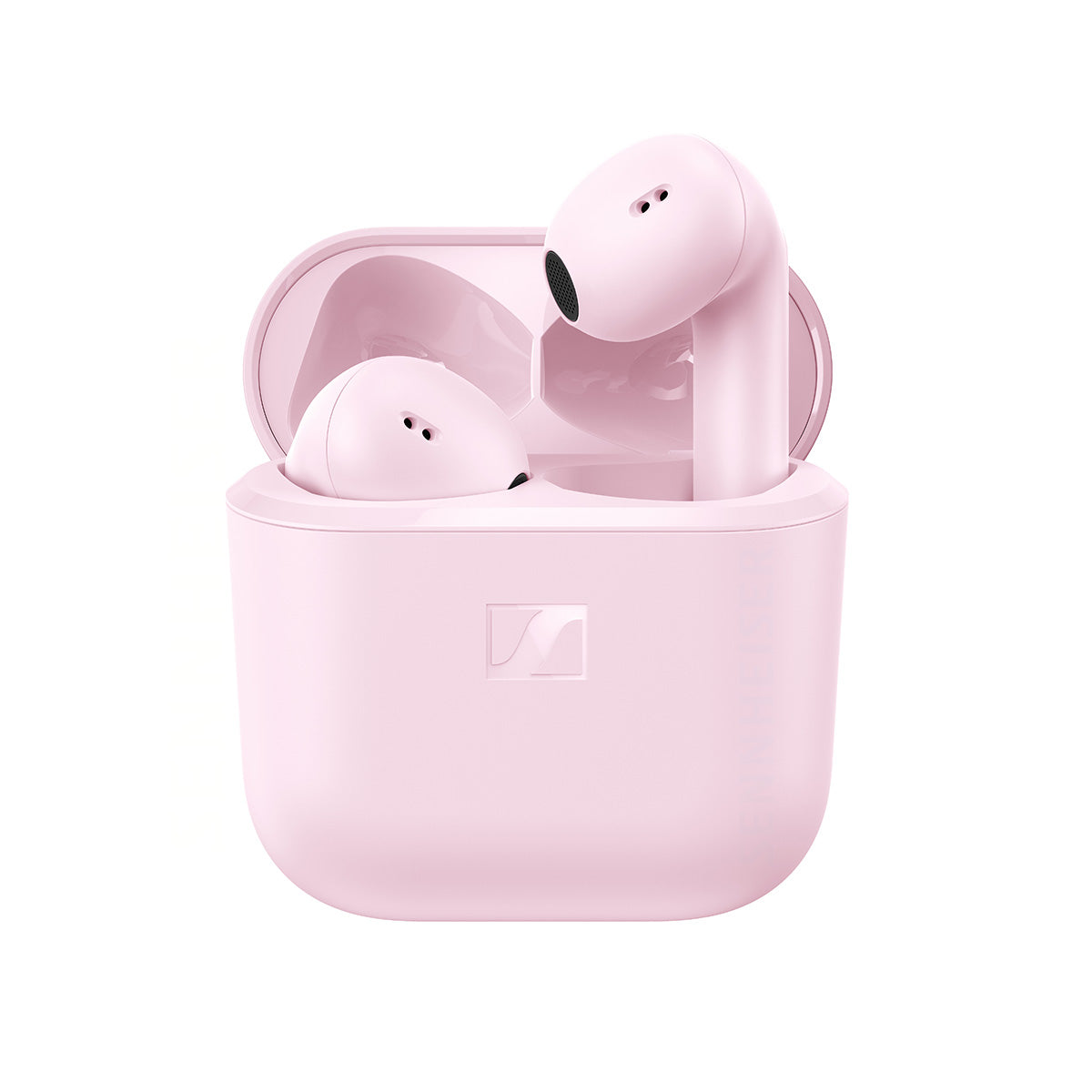 Sennheiser ACCENTUM Open - Wireless Earbuds with Sennheiser Tuned Sound for Rich Detailed Music,  Open Design, Comfortable Breathable Fit, 28-Hour Battery Life, IPX4, Clear Call Quality, Bluetooth 5.3, Sakura