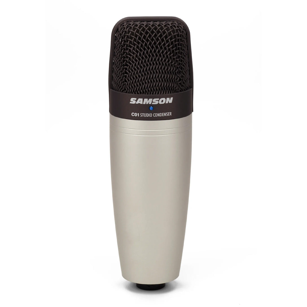 Samson C01 Large Diaphragm Condenser Microphone with carry case and Swivel Stand Mount