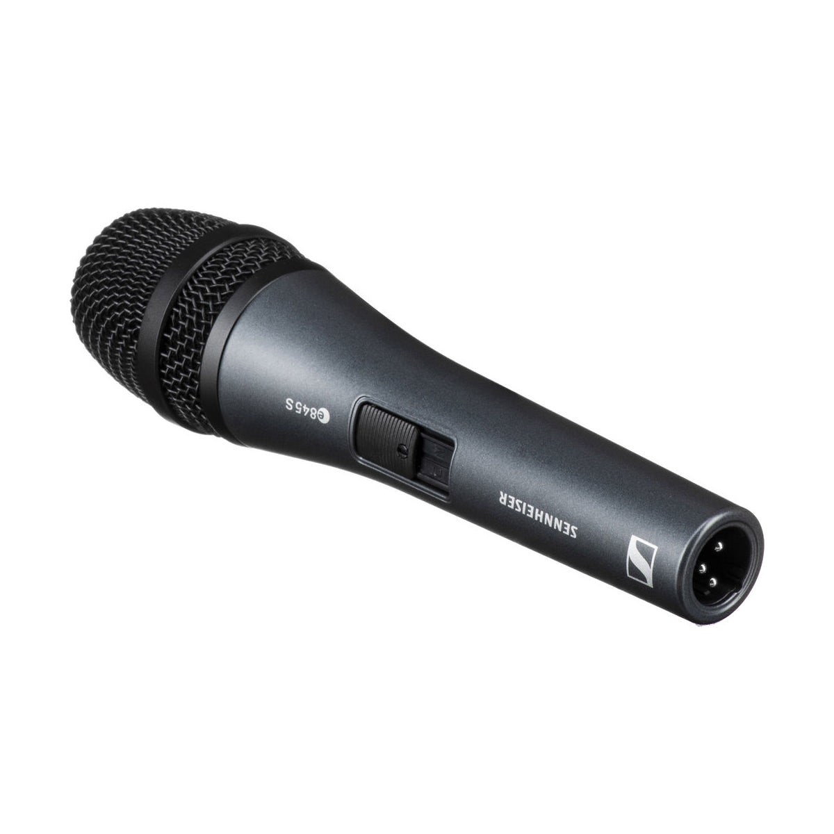 Sennheiser E 845-S Dynamic Super Cardioid Handheld Wired Microphone With On/Off Switch