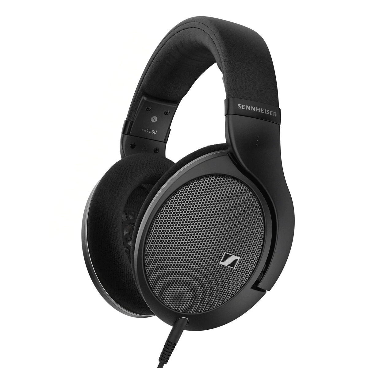 Sennheiser HD 550 Over-Ear Open-back Headphones (Black) Audiophile Headphones