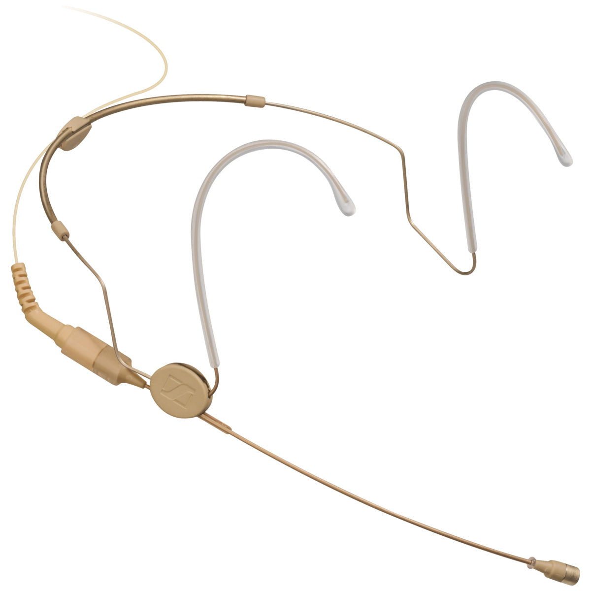 Sennheiser HSP 2-EW Omni-directional Neckmount Microphone with 3.5mm connector, 1.6m cable, Beige