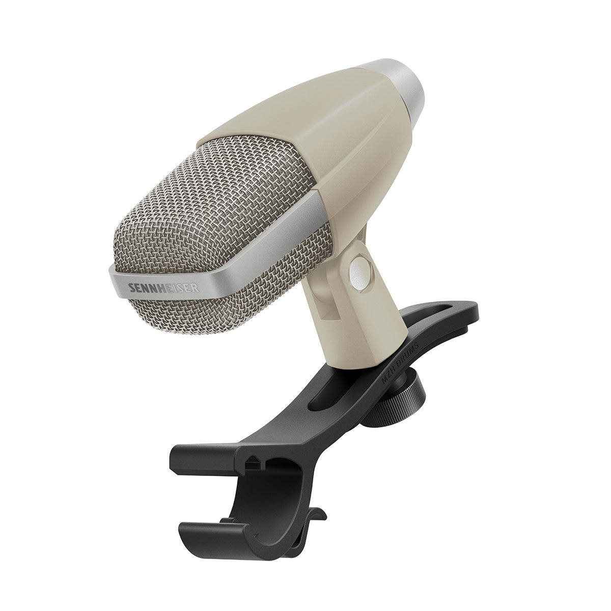 Sennheiser MD 421 KOMPAKT 80TH Edition, Multipurpose Dynamic Cardioid Microphone with Drum Clamp (Vintage Grey)