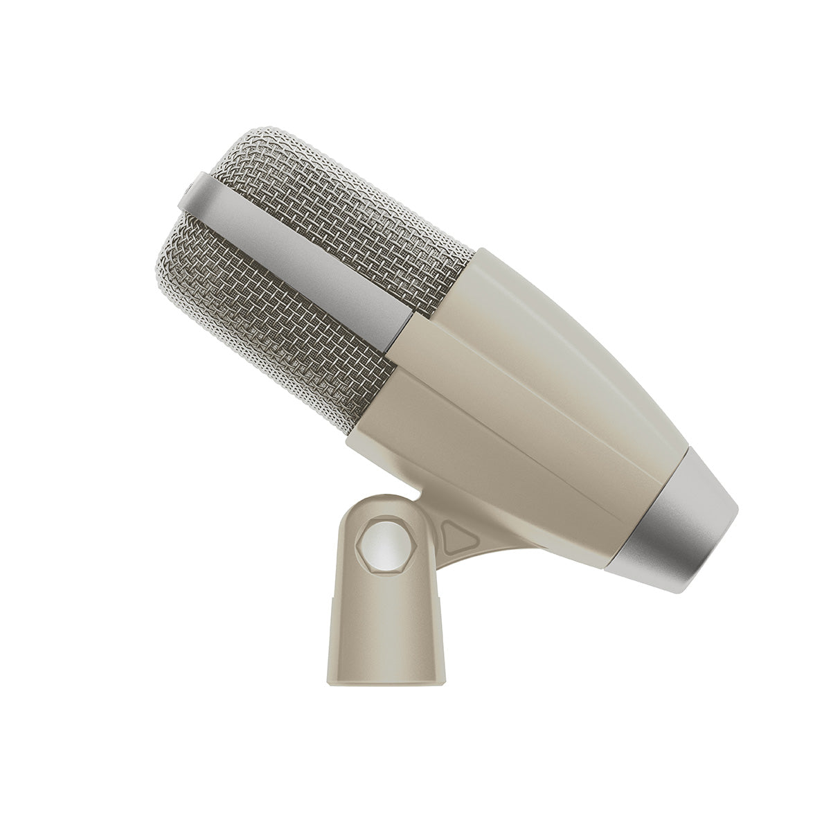 Sennheiser MD 421 KOMPAKT 80TH Edition, Multipurpose Dynamic Cardioid Microphone with Drum Clamp (Vintage Grey)