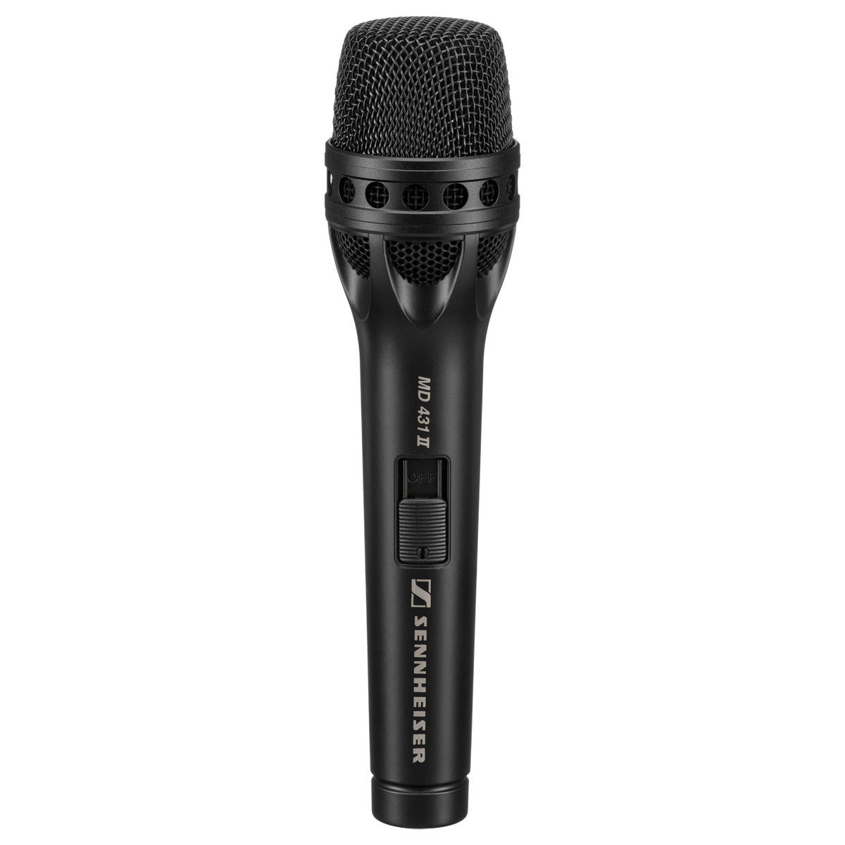 Sennheiser MD 431-II Dynamic Supercardioid Handheld Microphone with On/Off Switch