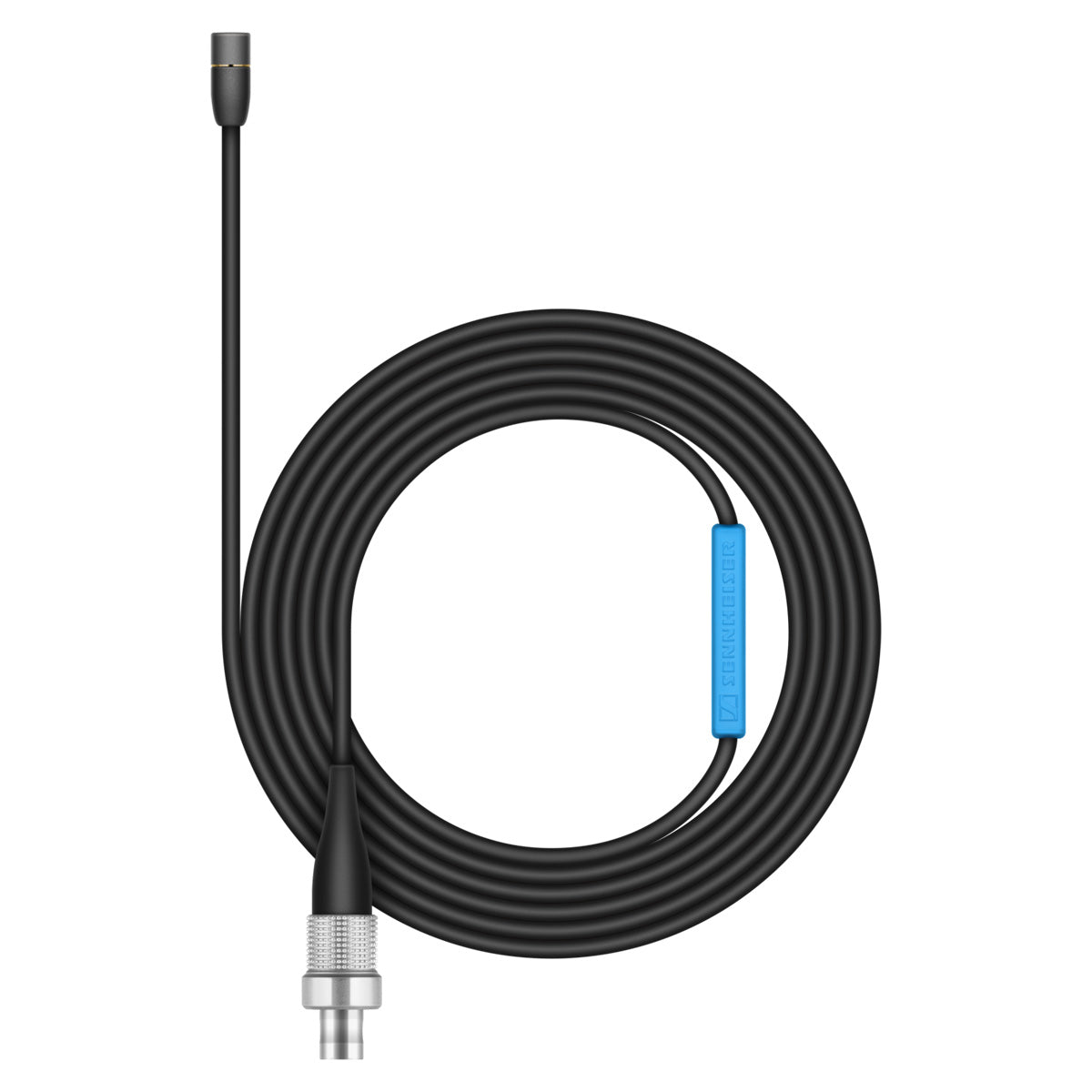 Sennheiser MKE 2-4 GOLD-C Omnidirectional Lavalier Microphone with 3-Pin connector, 1.6m cable, Black