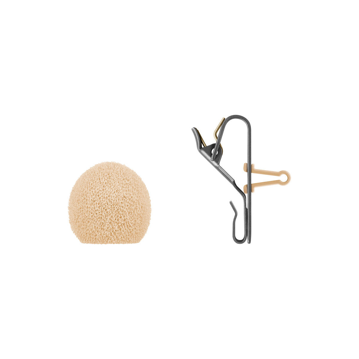 Sennheiser MKE Essential Omnidirectional Lavalier Microphone with 3.5mm Connector - Beige