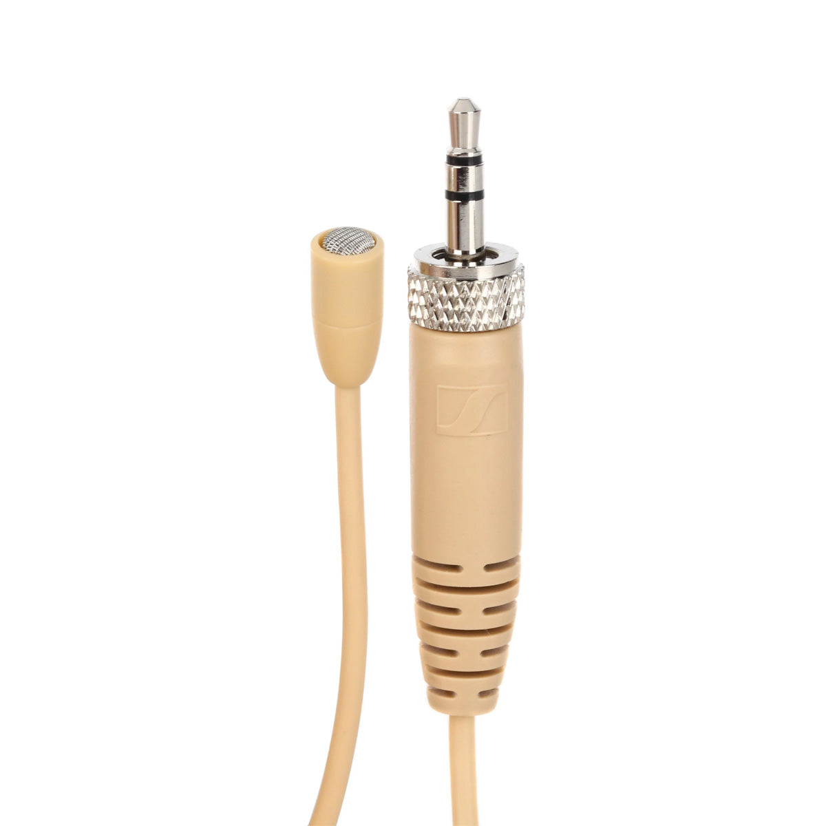 Sennheiser MKE Essential Omnidirectional Lavalier Microphone with 3.5mm Connector - Beige