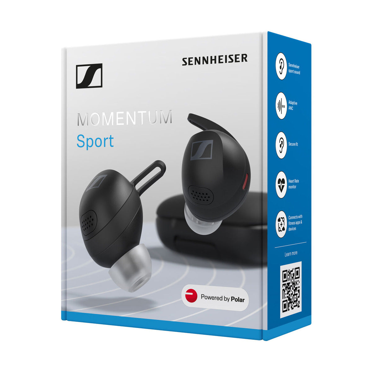 Sennheiser MOMENTUM Sport True Wireless Earbuds - Black