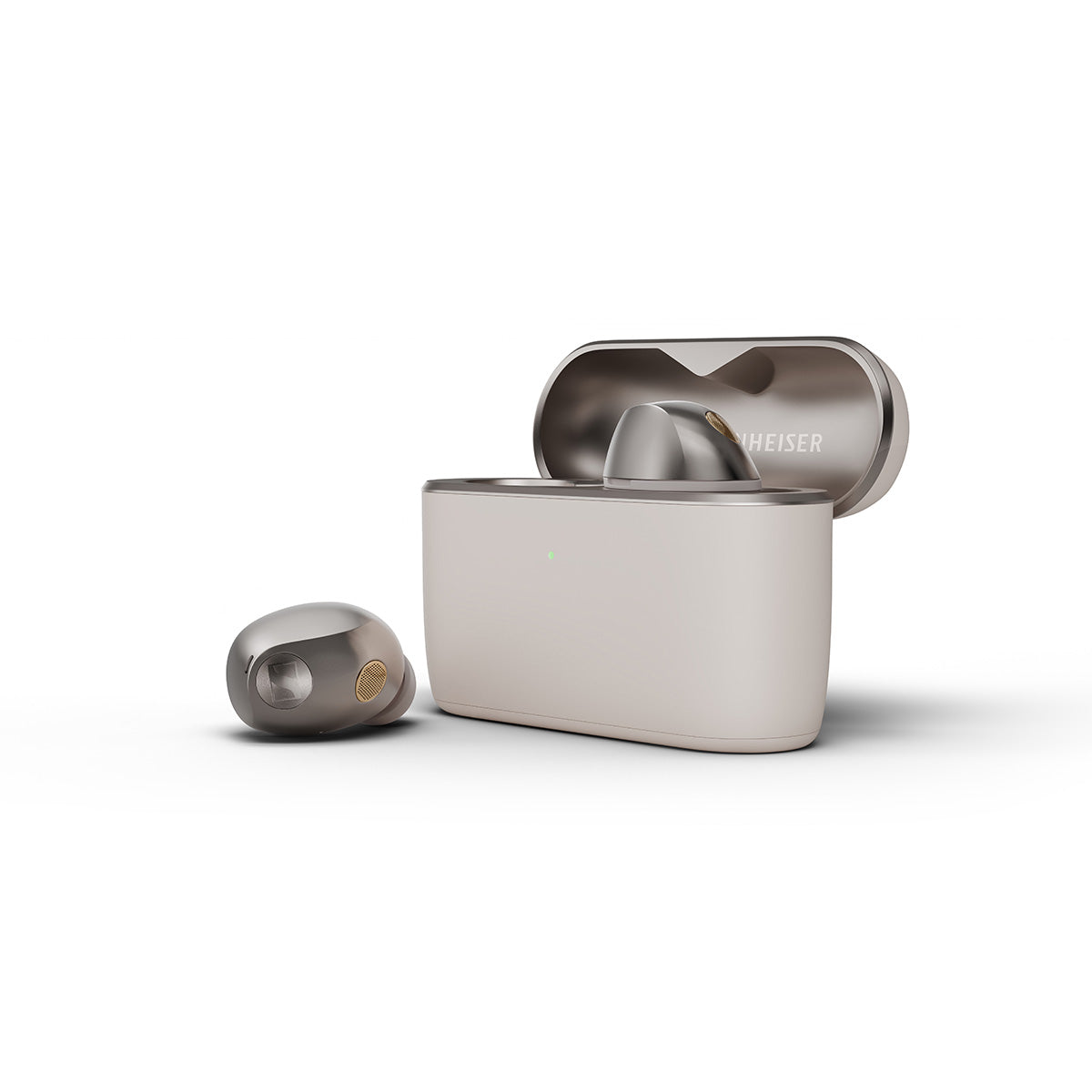 Sennheiser MOMENTUM True Wireless 5 Adaptive Noise Cancelling Bluetooth Earbuds, Cream