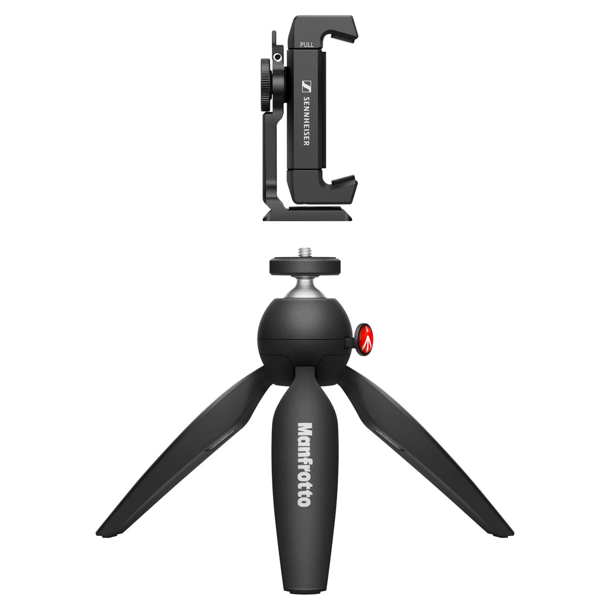 Sennheiser Mobile Kit Mini Tripod, Smartphone clamp for vloggers and content creators