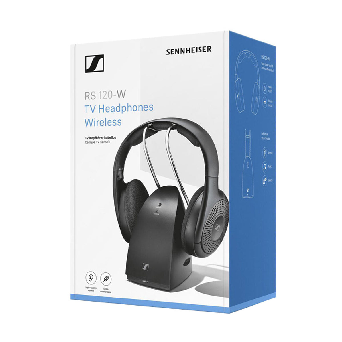 Sennheiser RS 120-W Wireless On-Ear TV Headphones