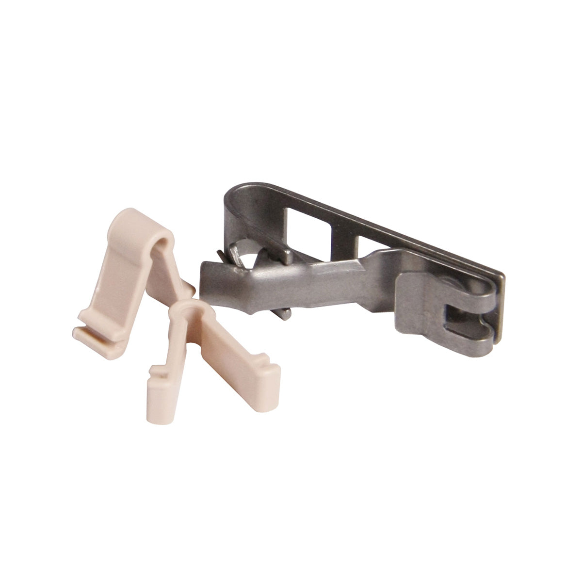 Sennheiser Spares - MZQ 02 Lavalier Microphone Clamp for MKE2 - Beige