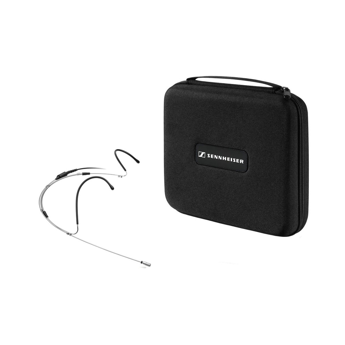 Sennheiser SpeechLine Digital Wireless SL Headmic 1 neckband Headworn Microphone with MKE 1 Mic Capsule, 3.5mm Jack Plug - Silver