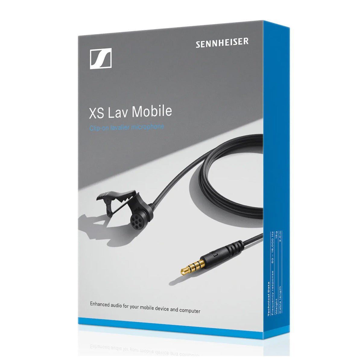 Sennheiser XS Lav Mobile Omnidirectional Lavalier Microphone(TRRS Connection)