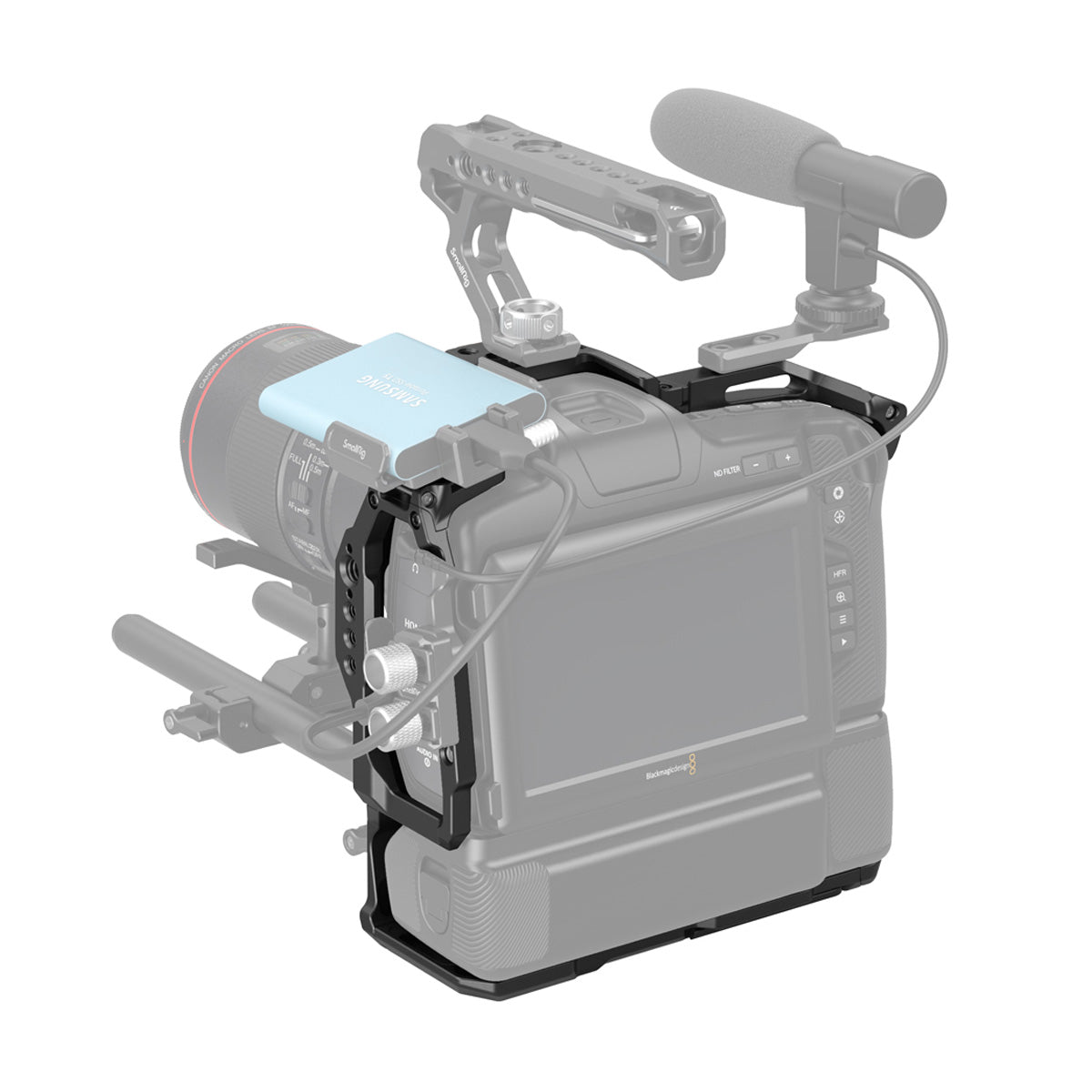 SmallRig Battery Grip Compatible Cage for BMPCC 6K Pro / 6K G2 3382B