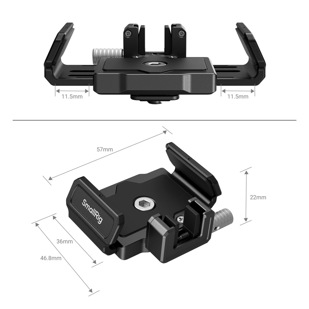 SmallRig T5 / T7 SSD Clamp for BMPCC 6K Pro 3272