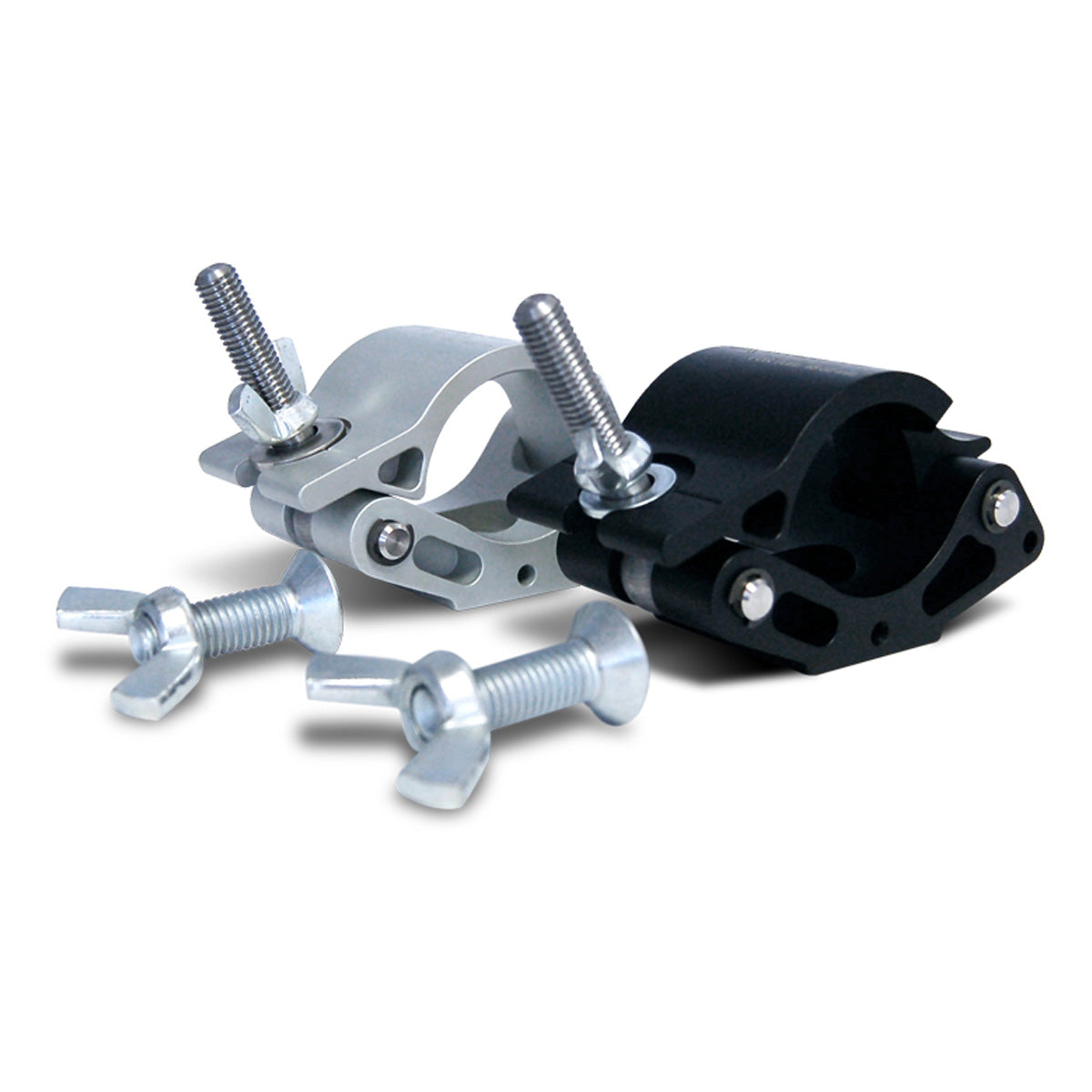 Stage Plus Half Coupler - Medium: SWL 500 Kg - Finsh: Natural - M12 CSB and W/Nut incl.