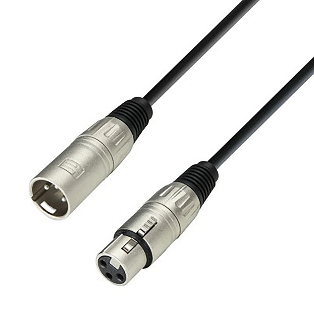 Stage Plus Premade Cable - Mic Cable - Amphenol AC3MM>AC3F, Sommer Stage, Black 10m