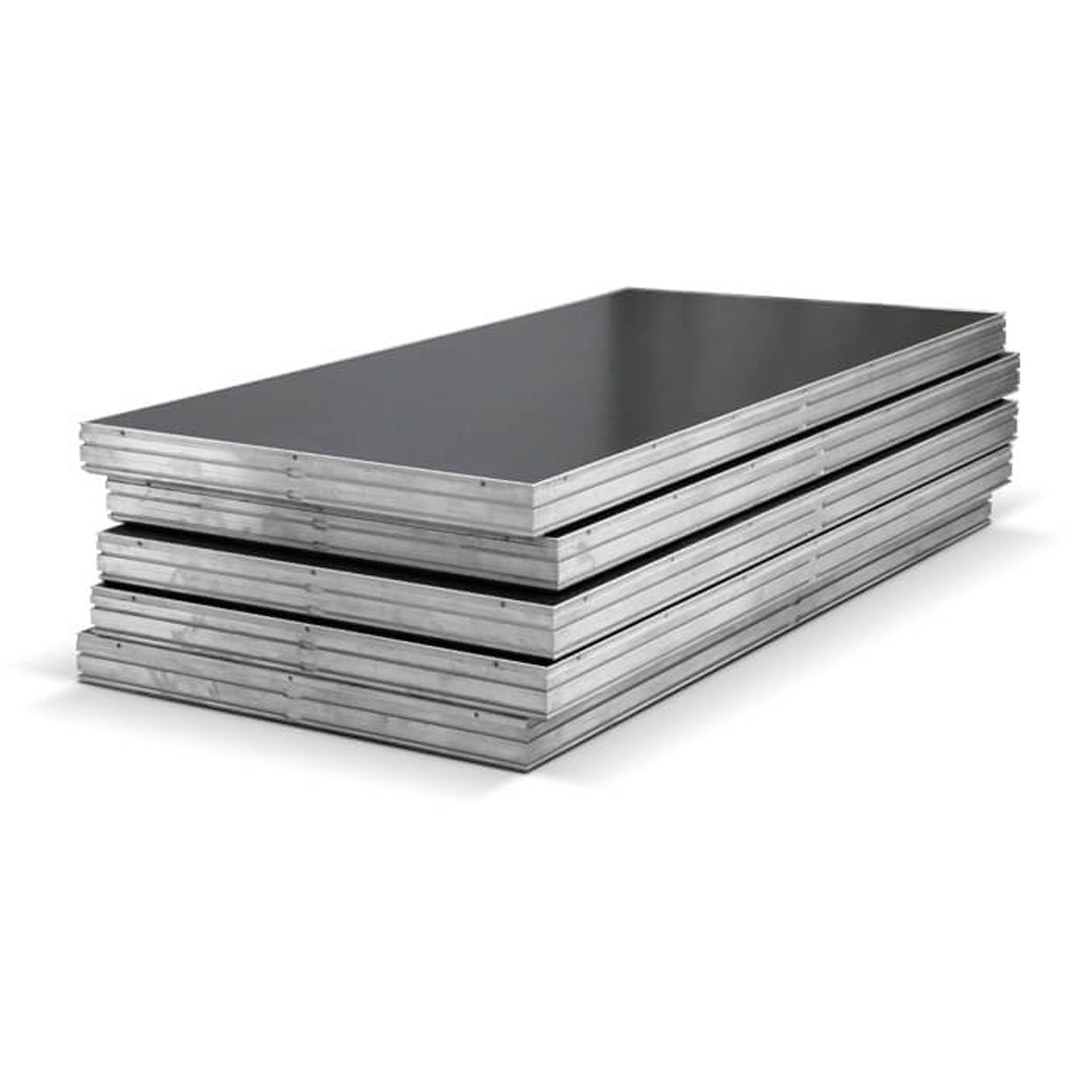 Stage Plus Pro Deck 1mX1m (Birch plywood) Black phenolic mesh coating