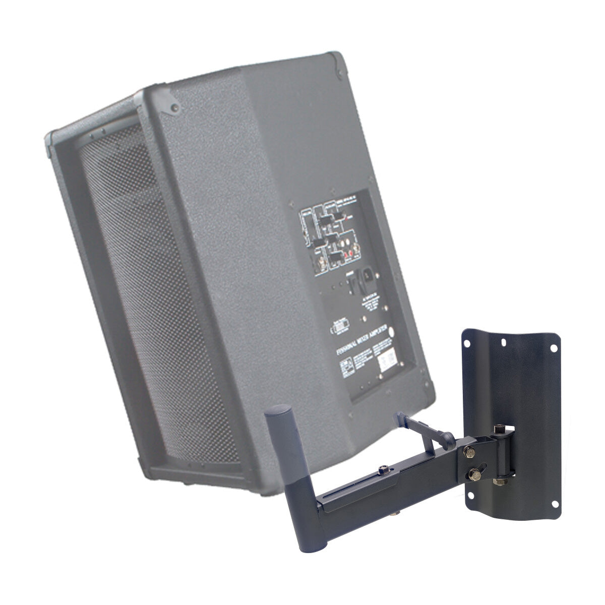 Stagg SPH-15BK/2 Wall-Mount Speaker Brackets with Mounting Poles