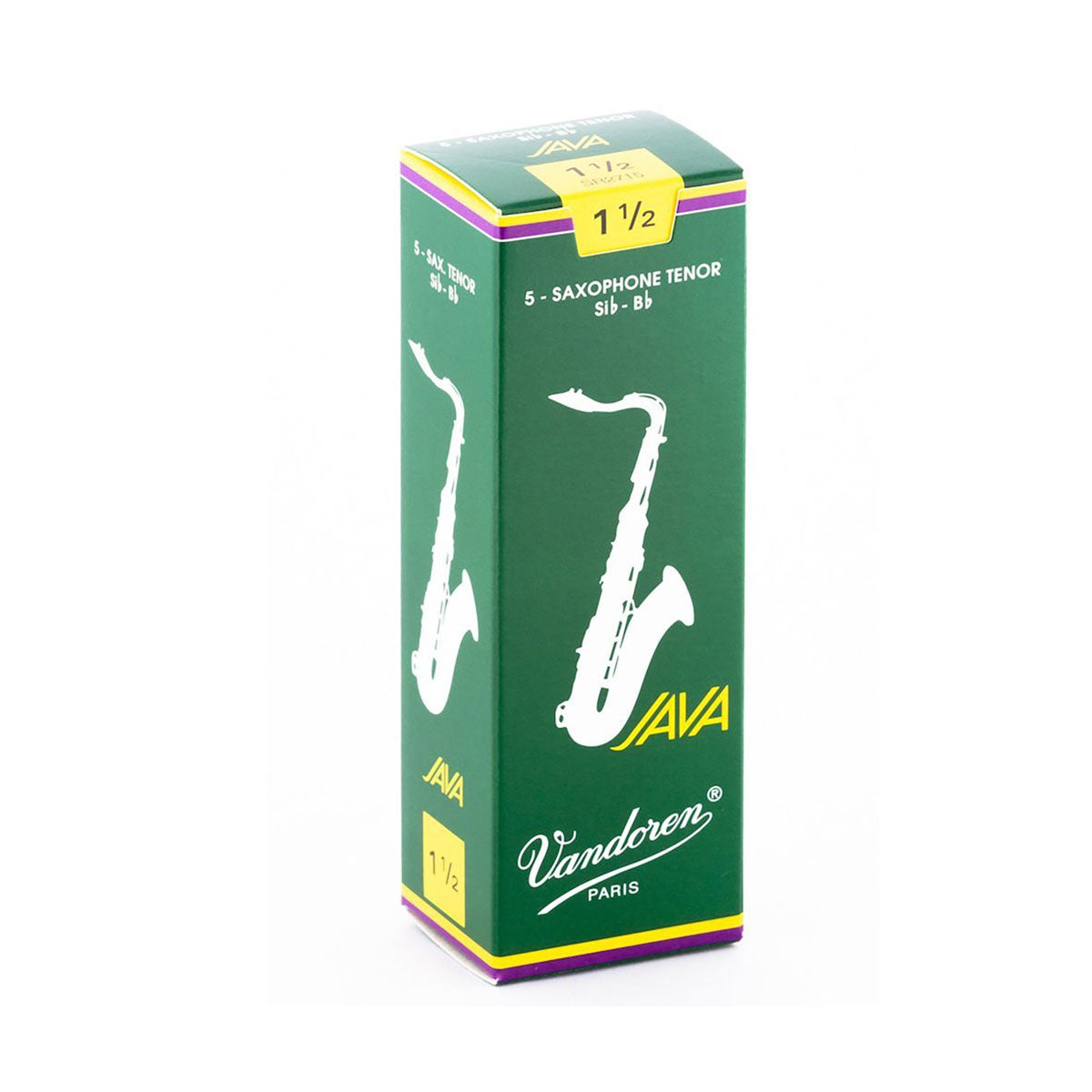 Vandoren Java Tenor Reeds 1.5 - Per Box of 5