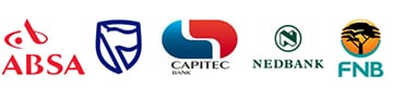 Mitech Direct | ABSA, Standard Bank, Capitec Bank, Nedbank, FNB Logos