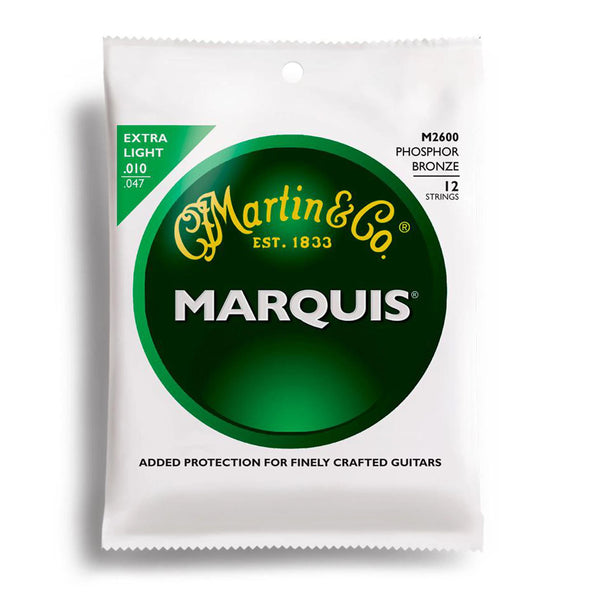 CF Martin M2600 Acoustic Strings 12-Str X Lt Guitar 10-47