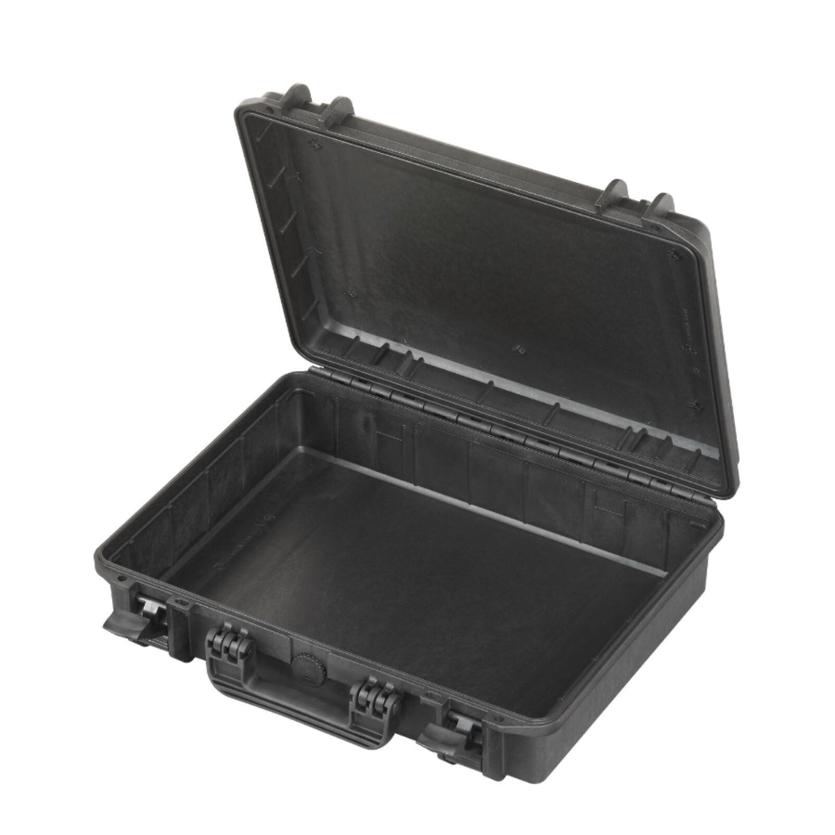 SP PRO 465H125 Black Carry Case Empty w/ Convoluted Foam in Lid ID: L465xW335xH125mm