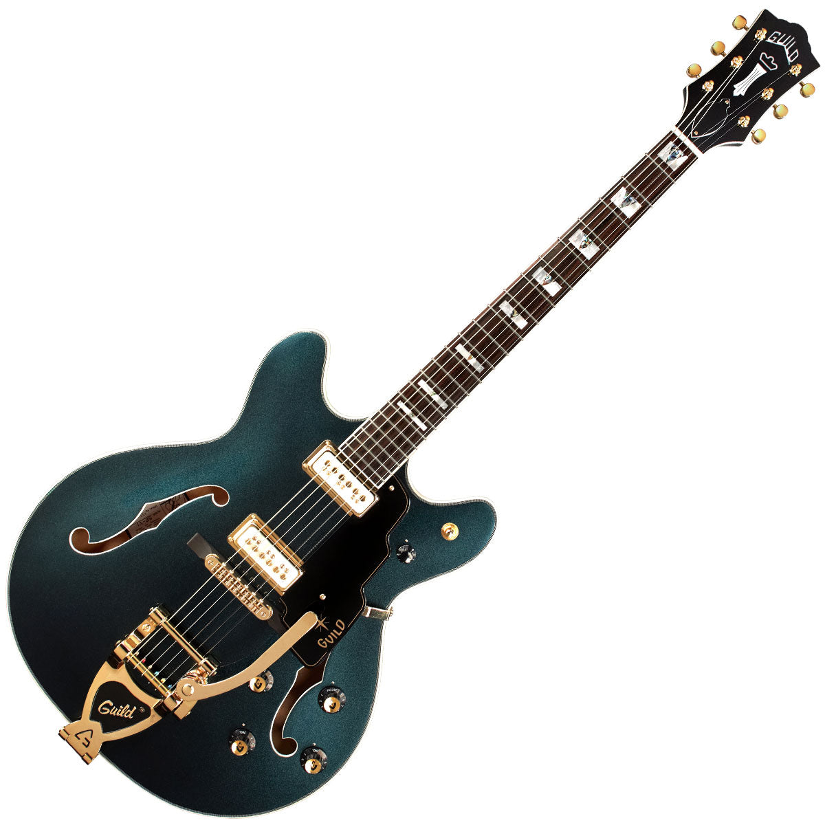 Guild Starfire VI Special Semi-hollowbody Electric Guitar - Kingswood Green