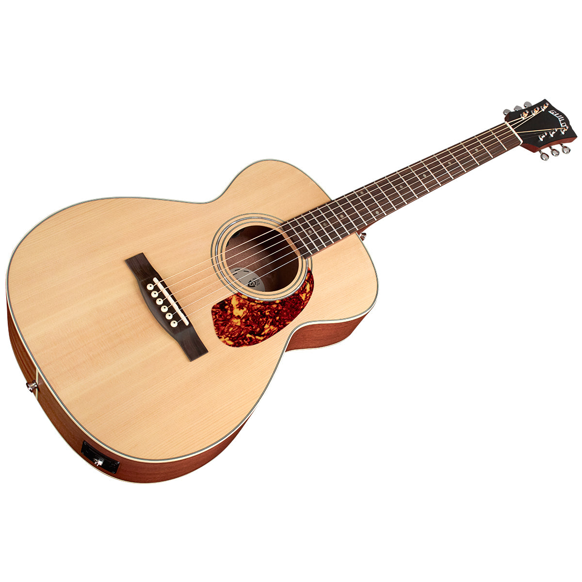 Guild M-240E Acoustic-Electric Guitar - Natural