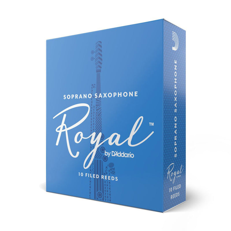 D'Addario RIB1015 Royal Soprano Sax 1.5 Reed - Per Box