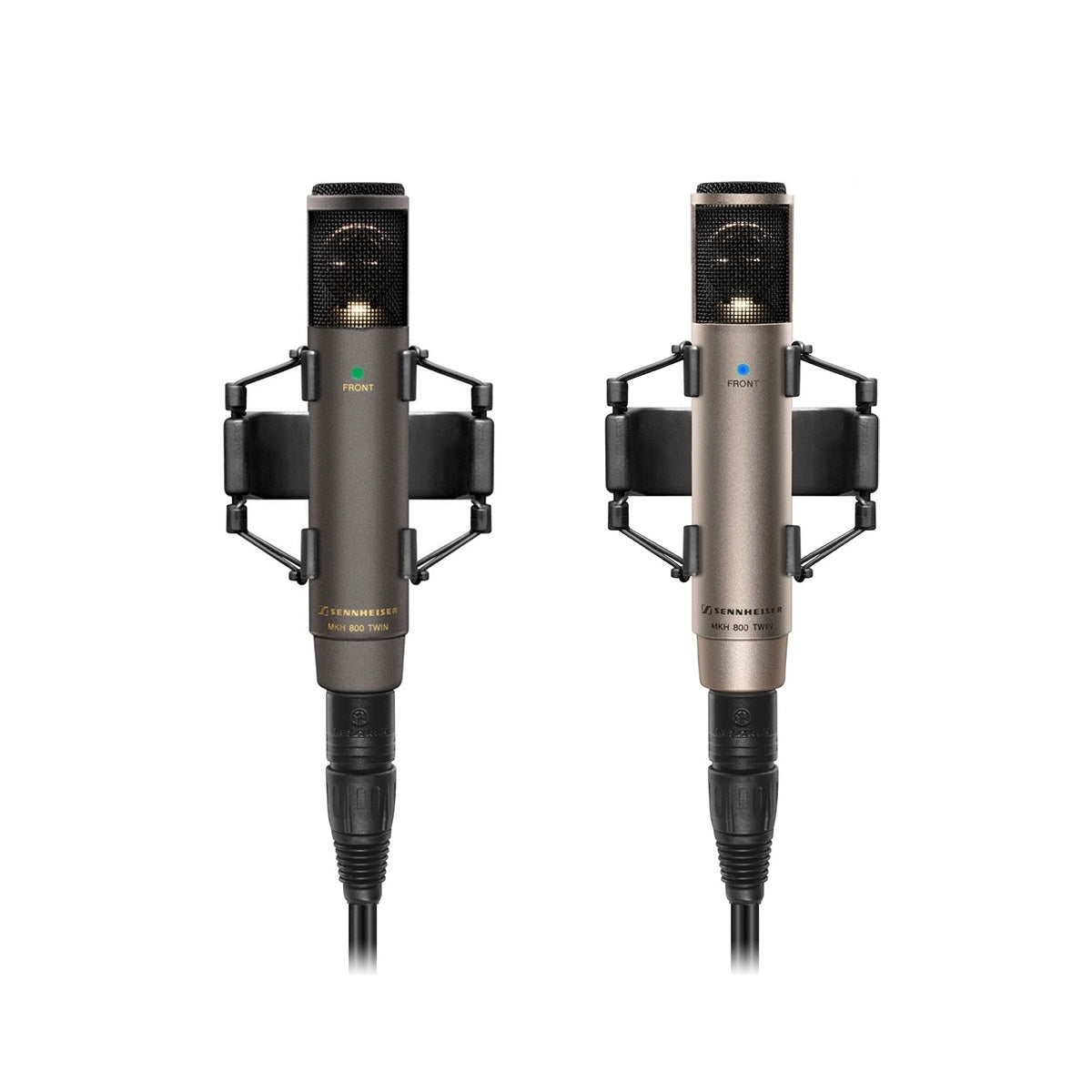 Sennheiser MKH 800 TWIN NX Studio Condenser Microphone, Nextel, Dual Capsule 2x Cardioid, XLR-5M