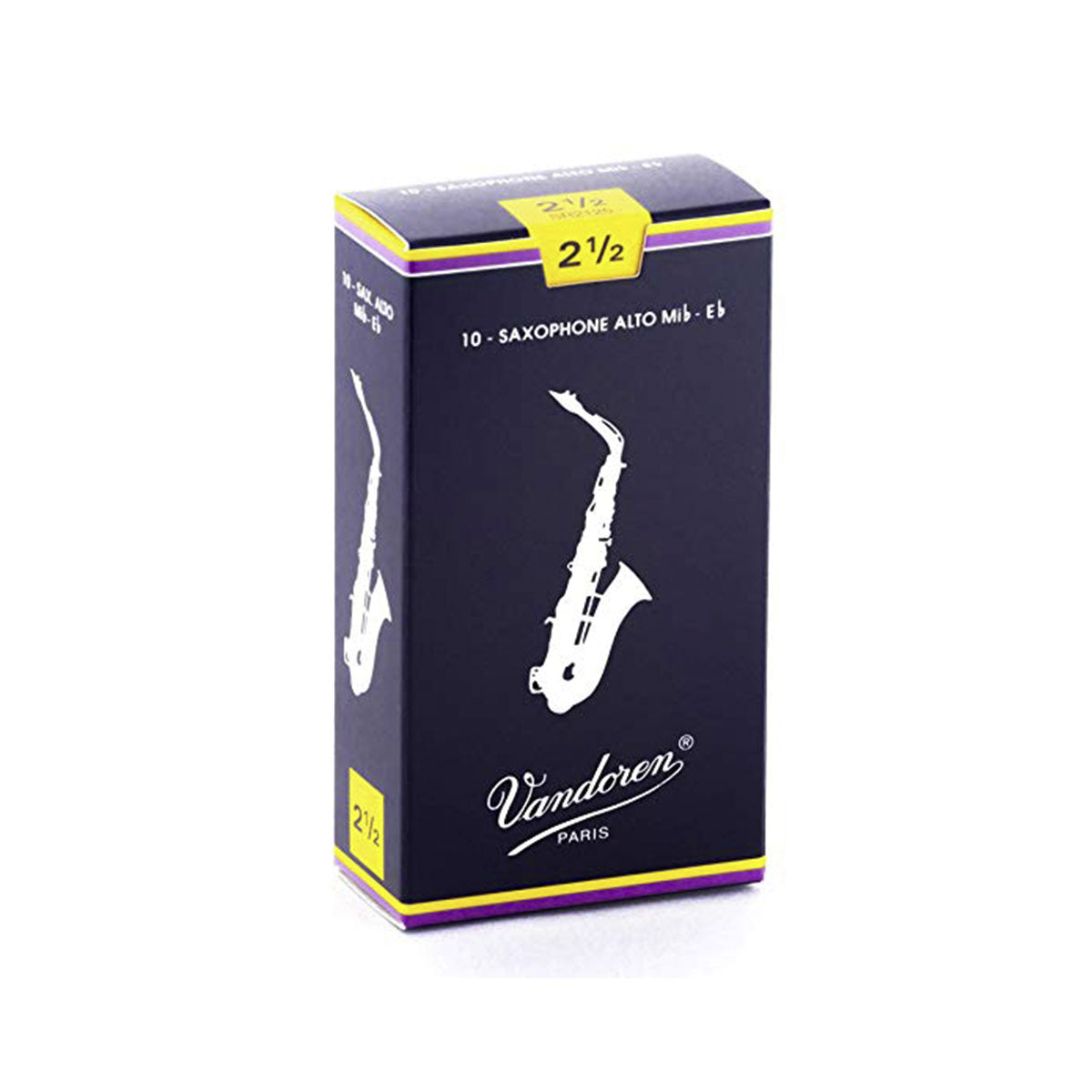 Vandoren Alto Saxophone Reeds 2.5 - Per Each Reed