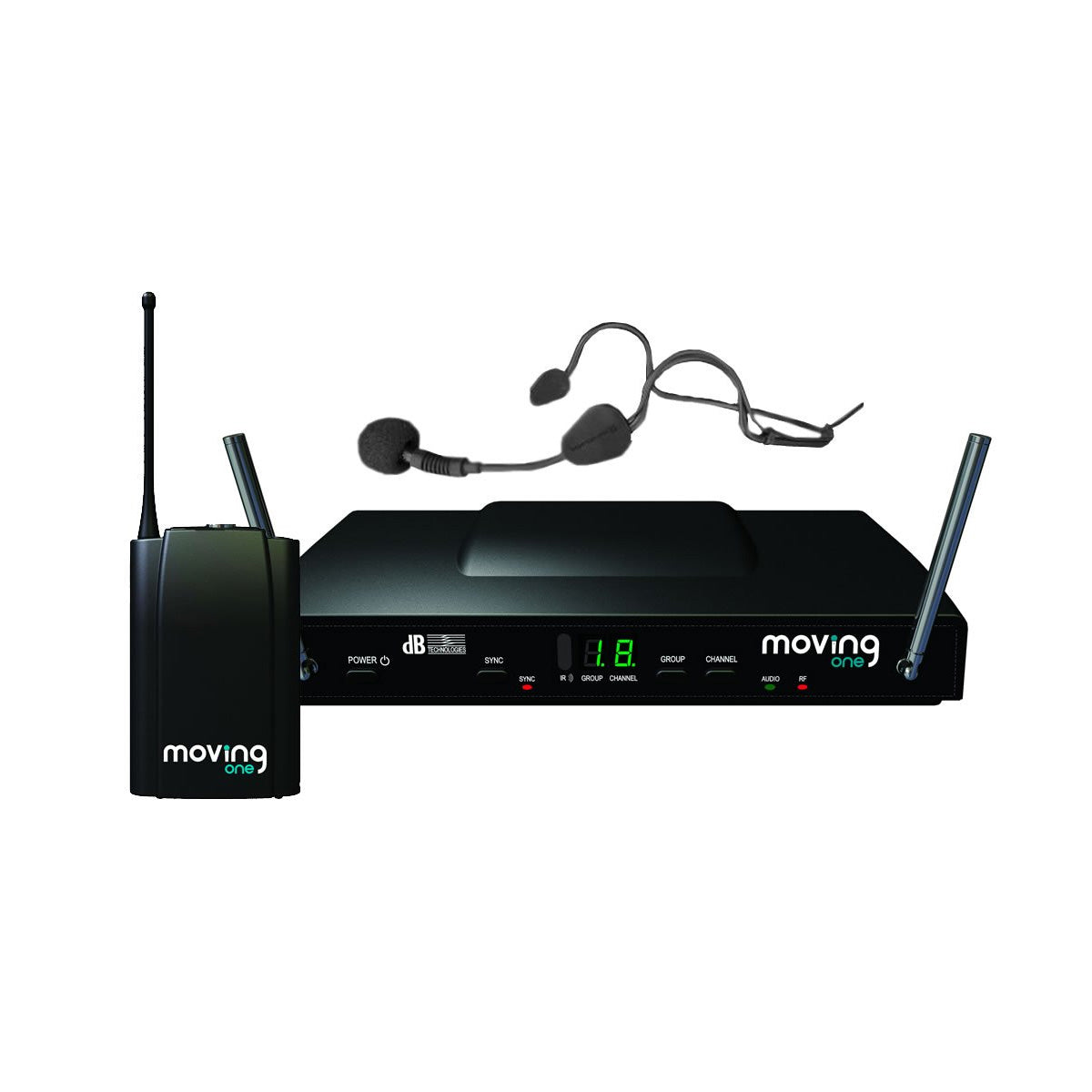 dB Technologies Moving One Wireless Headset Microphone System