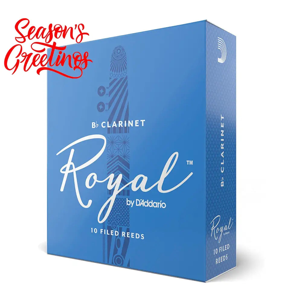 D’Addario RCB1015 Royal Bb Clarinet 1.5 Reed - Per Box Clarinets