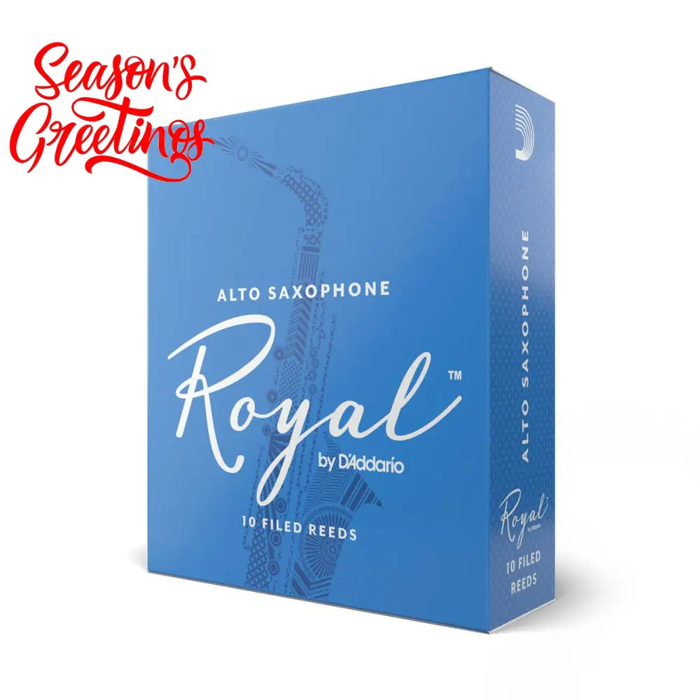 D’Addario RJB1015 Royal Alto Sax 1.5 Reed - Per Box Saxophones
