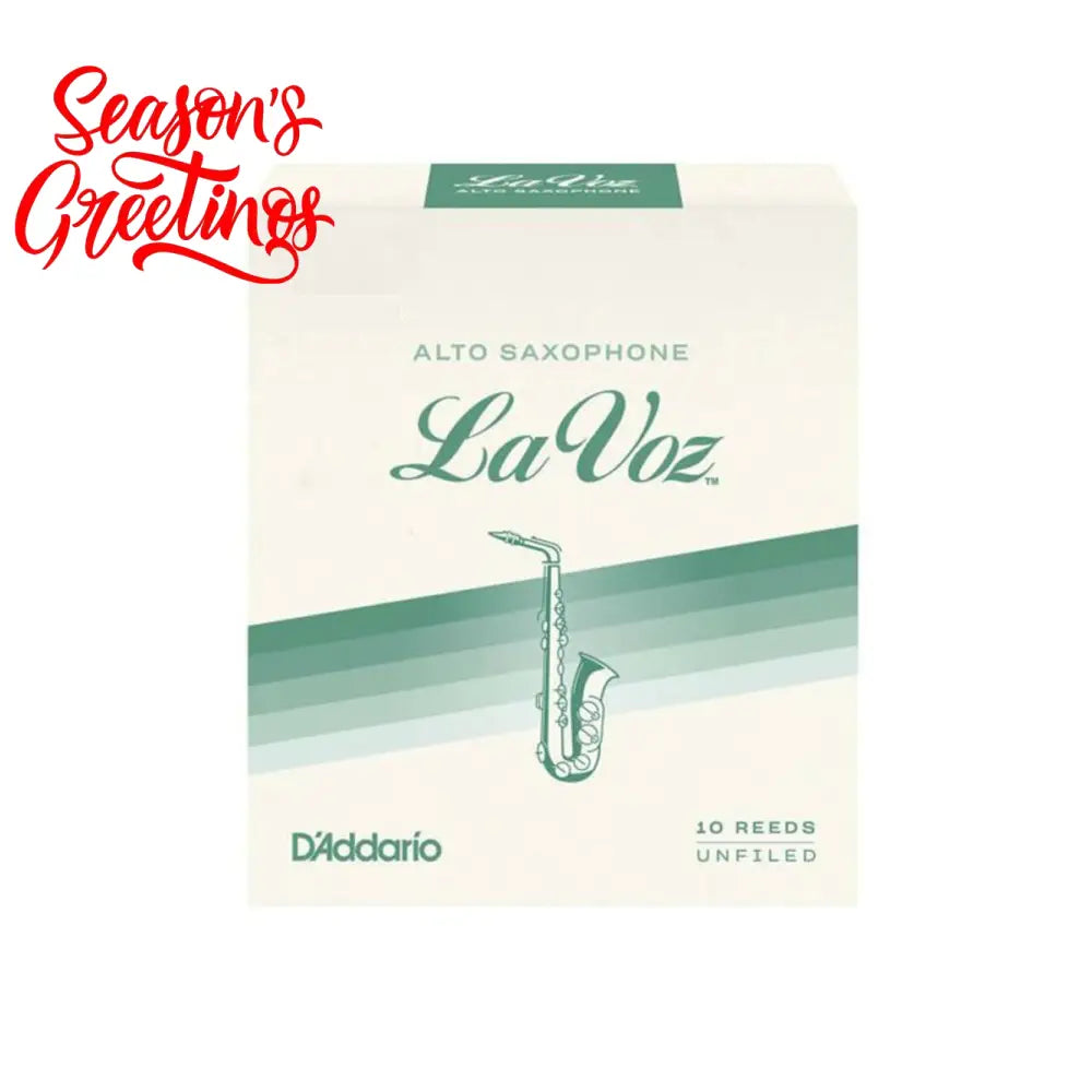 D’Addario RJC10HD La Voz Alto Sax Hard Reed - Per Box Saxophones