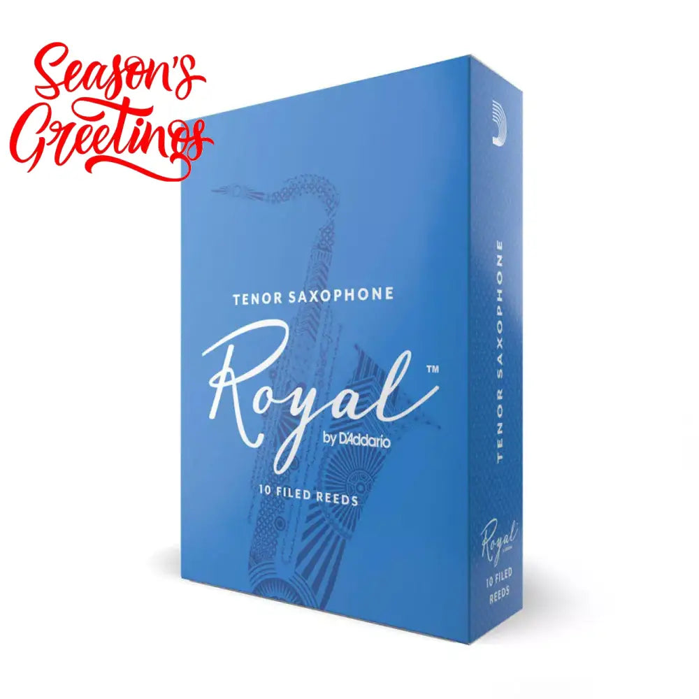 D’Addario RKB1025 Royal Tenor Sax 2.5 Reed - Per Box Saxophones
