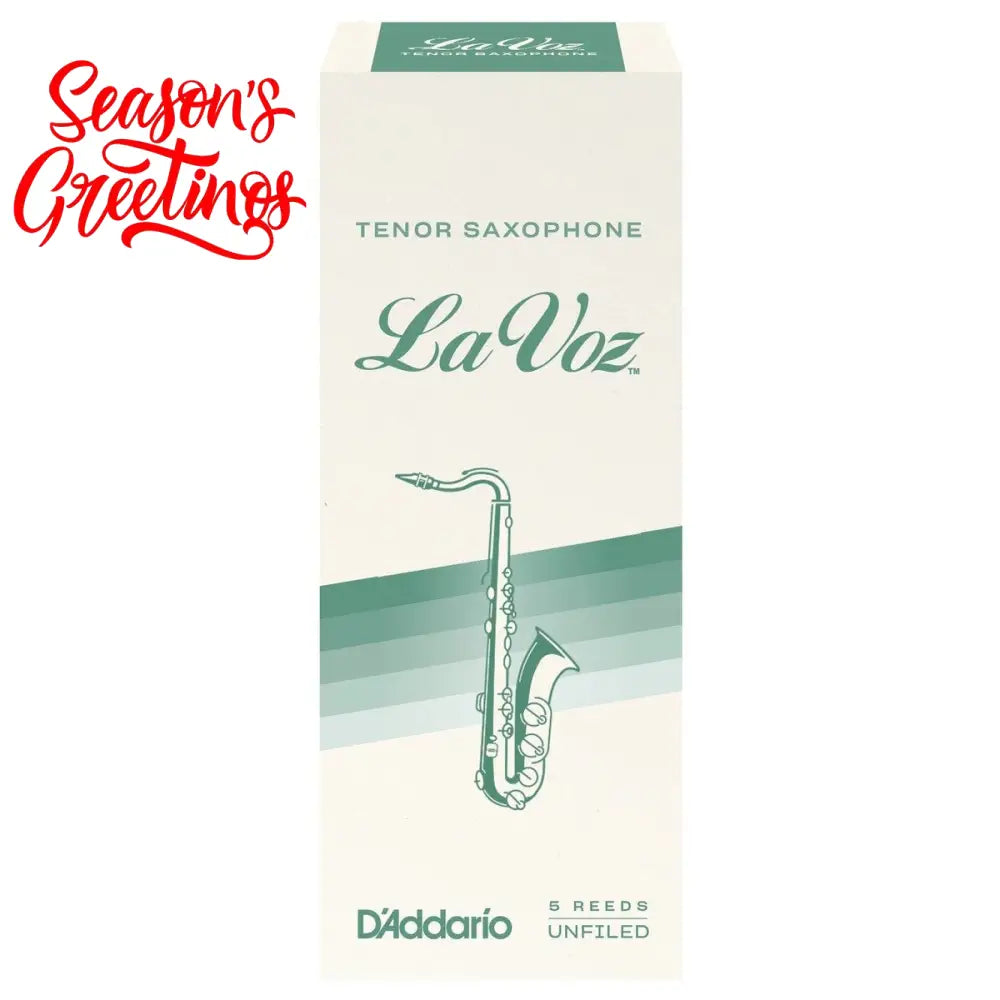 D’Addario RKC10SF La Voz Tenor Sax Soft Reed - Per Box Saxophones