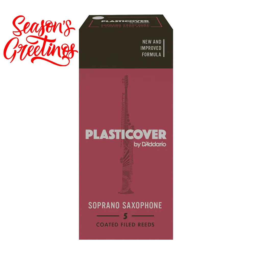 D’Addario RRP05SSX500 Plasticover Soprano Sax 5 Reed - Per Box Saxophones