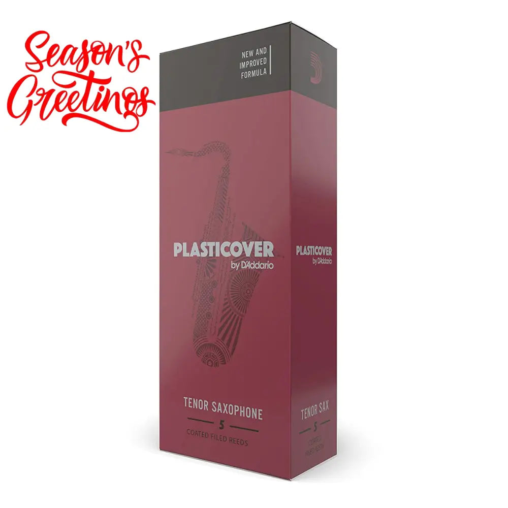 D’Addario RRP05TSX250 Plasticover Tenor Sax 2.5 Reed - Per Box Saxophones