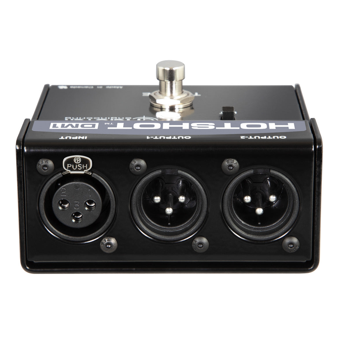 Radial HotShot DM-1 Dynamic Microphone Switcher With A Momentary Toggle Footswitch