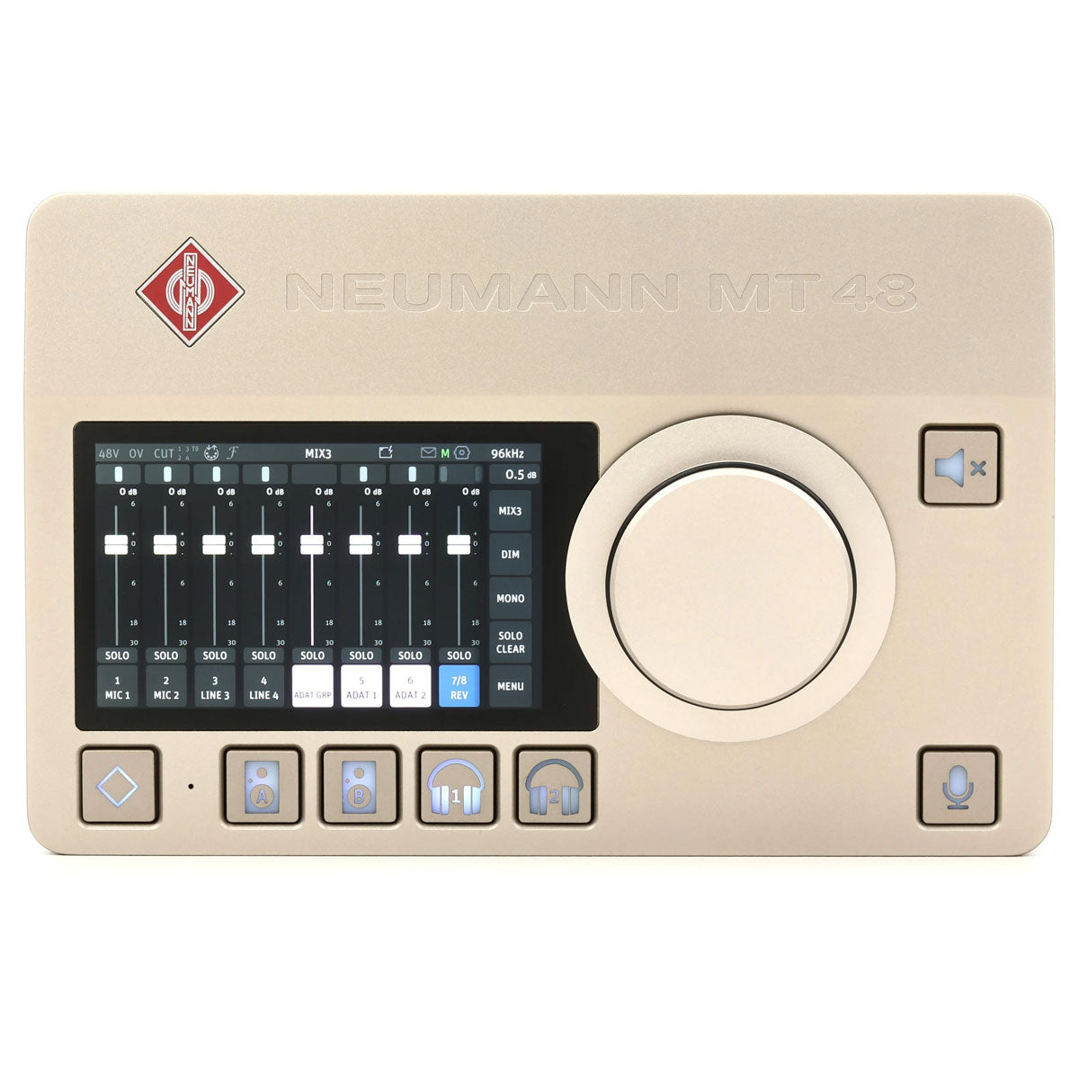 Neumann MT 48 EU Audio Interface, w/ USB-A & USB-C Data Cables, Softcase