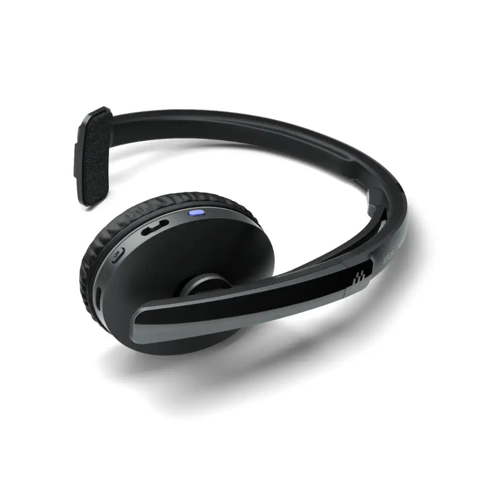 EPOS ADAPT 230 Bluetooth Monaural On-Ear Headset MS Teams Certified With Dongle & Case Monoaural