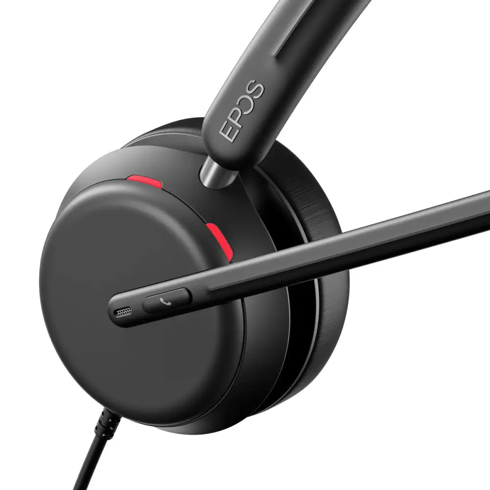 EPOS IMPACT 860 Double Sided Wired Office Headset with Active Noise Cancellation Binaural