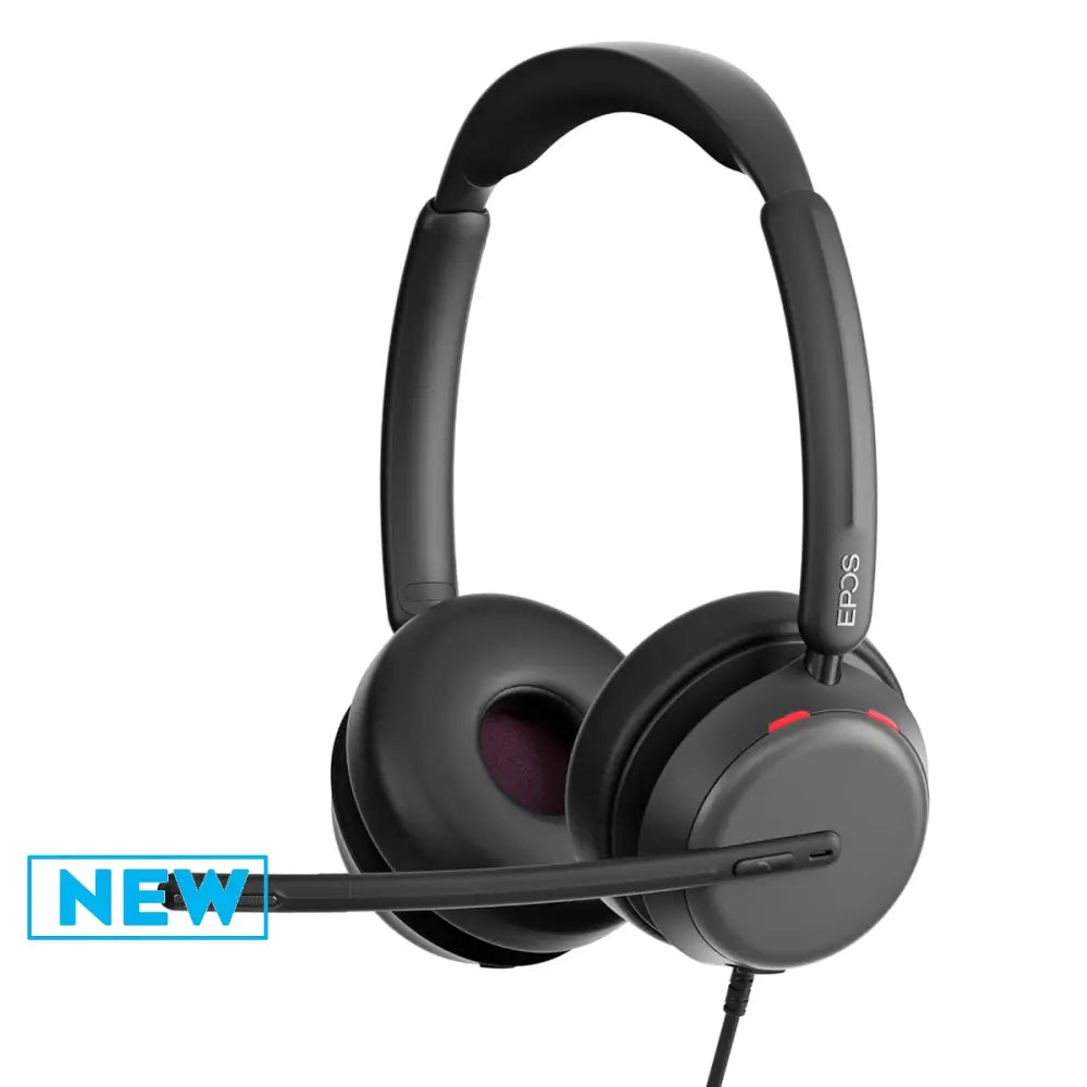 EPOS IMPACT 860 Double Sided Wired Office Headset with Active Noise Cancellation Binaural