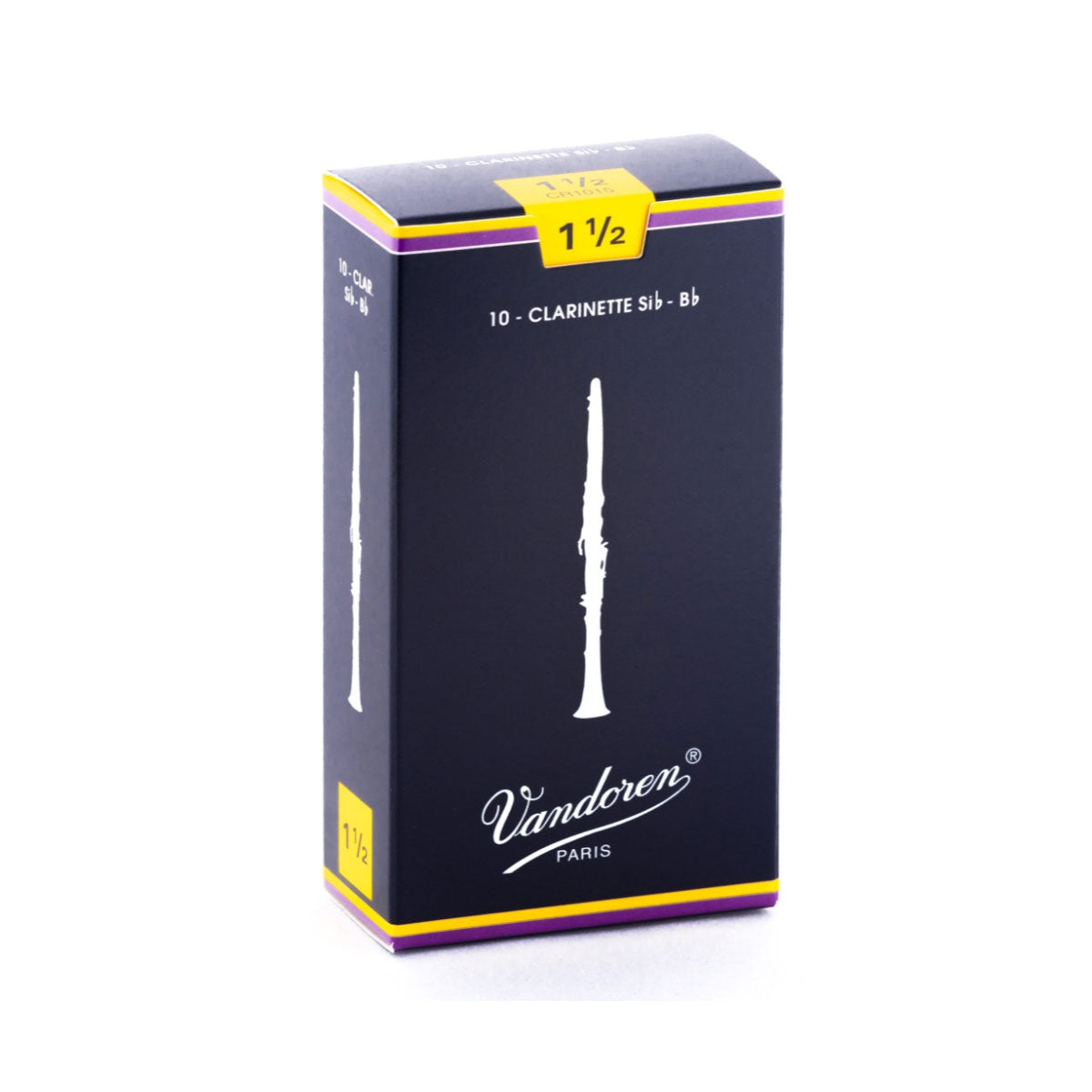 Vandoren Clarinet Reeds 1.5 - Per Box