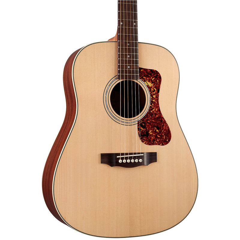 Guild D-240E Acoustic Guitar, Dreadnought Archback Solid Top - Natural
