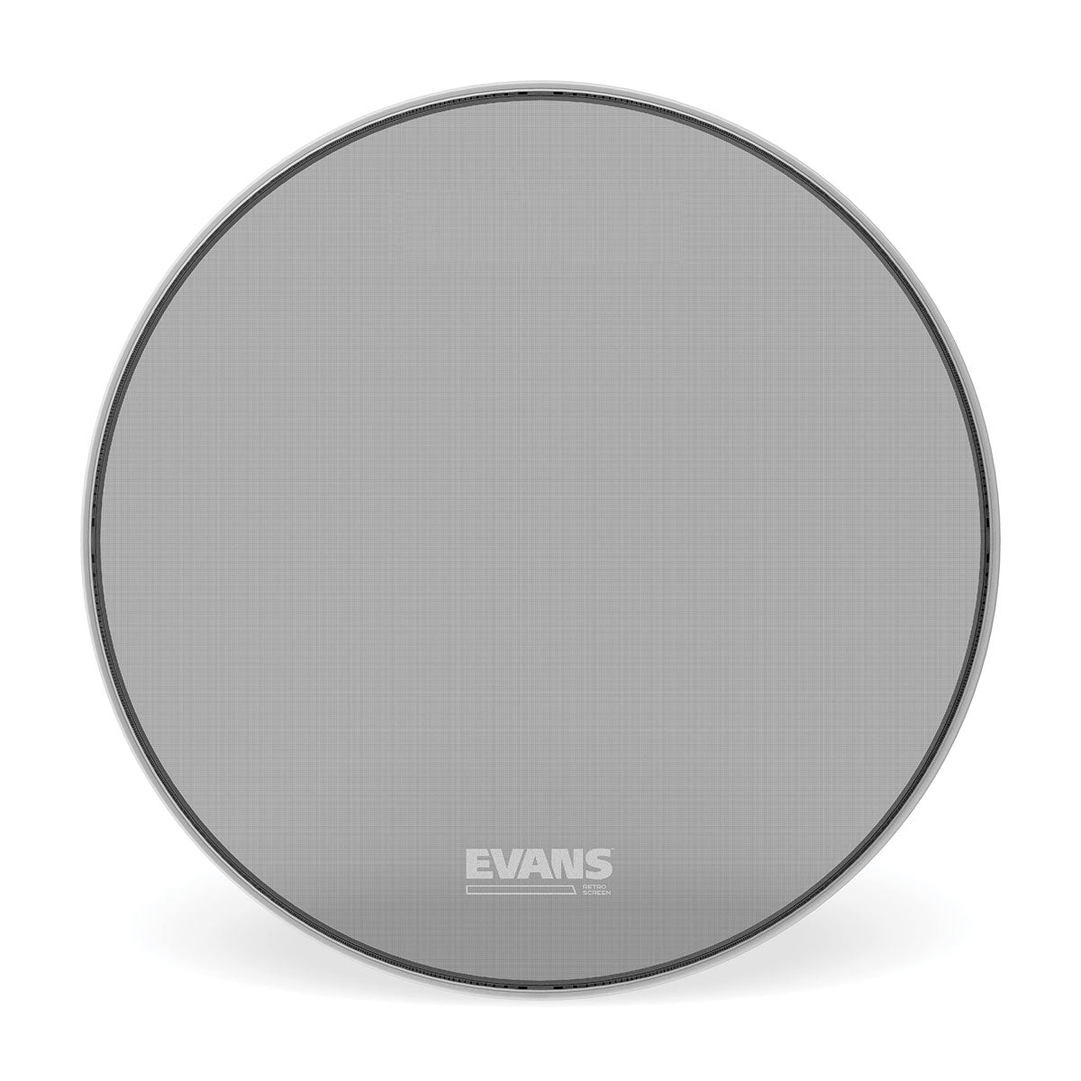 Evans BD22SCR Retro Skin Black Drumhead