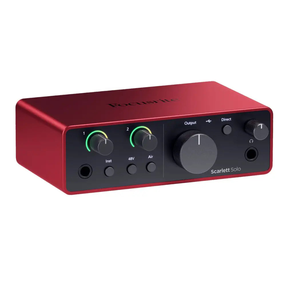 Focusrite Scarlett Solo 4th Generation USB Audio Interface USB Audio Interface